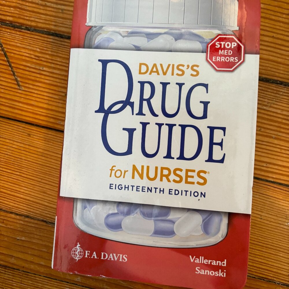 Davis's Drug Guide For Nurses